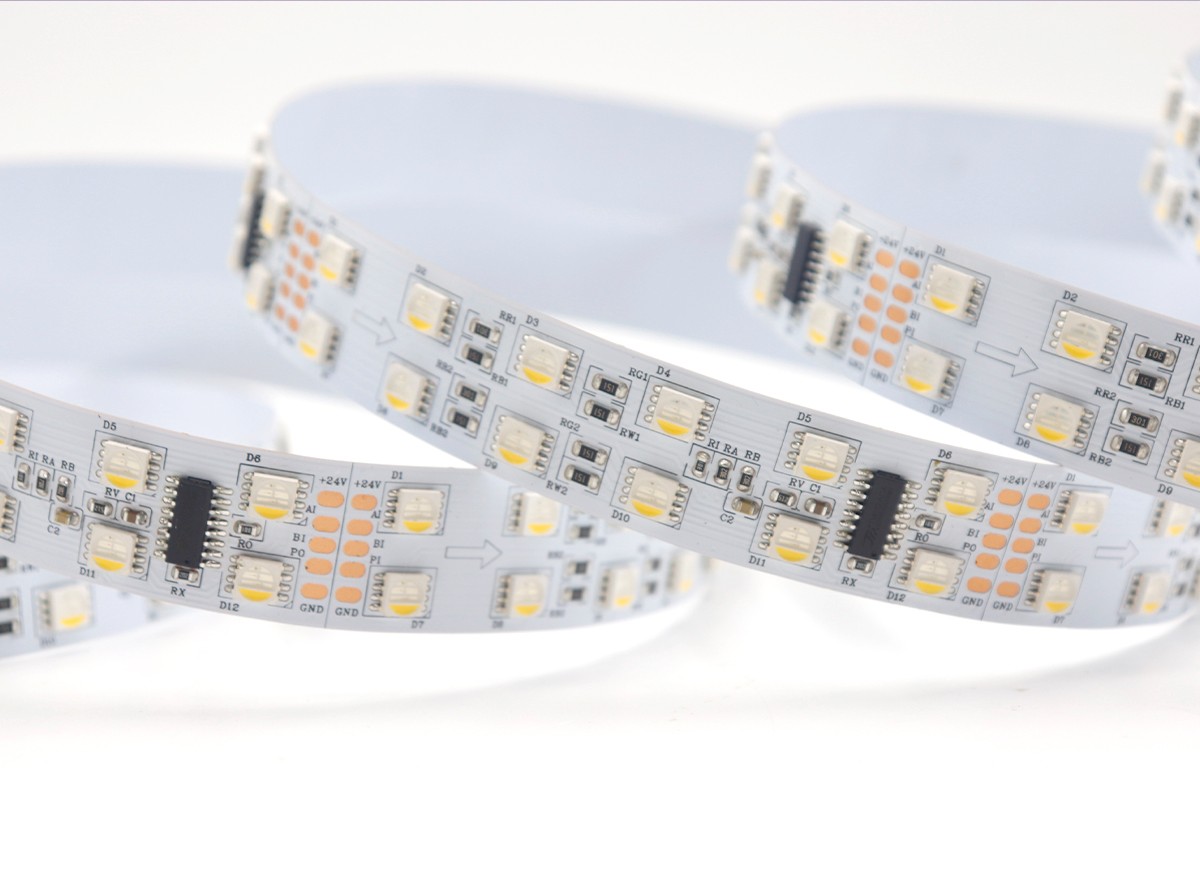 TM512AC4 5050RGBW 10段120燈 24V