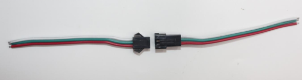 內(nèi)置SK6812 505RGB 60燈S型 5V  單點單控三線路(圖9)