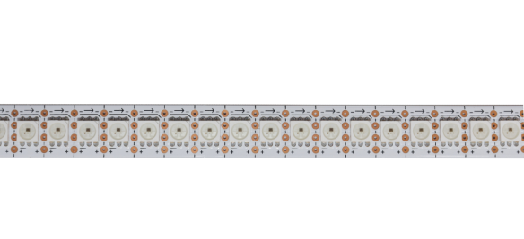 內(nèi)置SK6813 5050RGB 144燈 12V 單點(diǎn)單控?cái)帱c(diǎn)續(xù)傳(圖1)