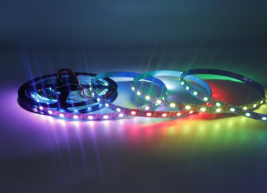 內(nèi)置SK6813 5050RGB 60燈 12V 單點(diǎn)單控?cái)帱c(diǎn)續(xù)傳 黑板(圖2)