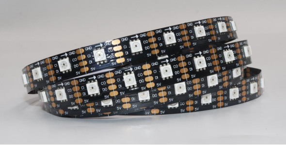 內(nèi)置APA102 5050RGB 60段60燈 5V(圖1)