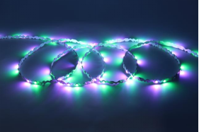 內(nèi)置SK6813 5050RGB 20段60燈S型 12V 單點單控斷點續(xù)傳(圖3)